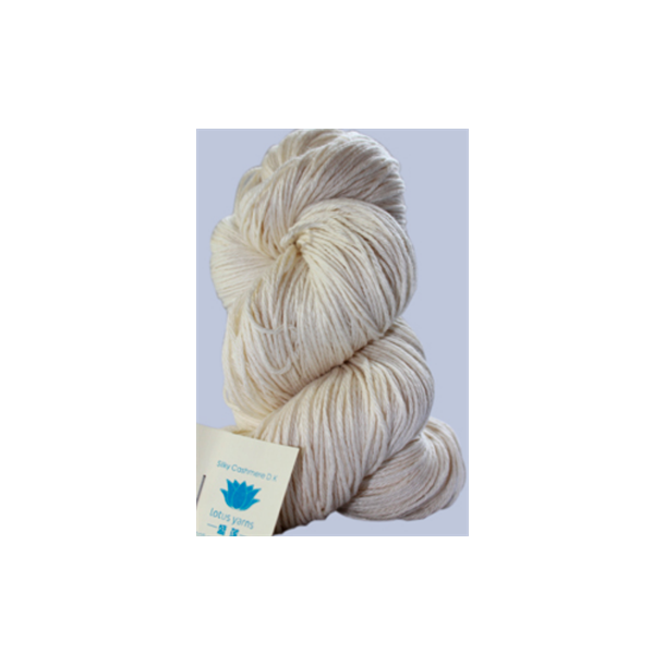 SILKY CASHMERE DK Naturhvit